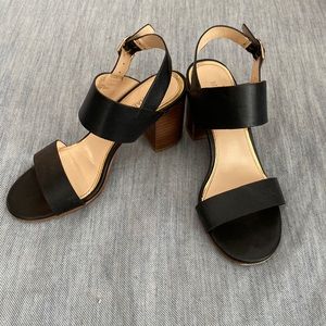 Michael Kors black sandal heels